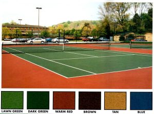 Tennis Court Paint Color Tips