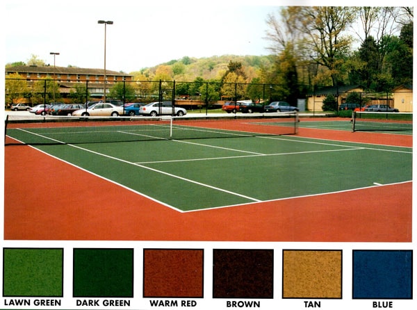 Tennis Court Paint Color Tips