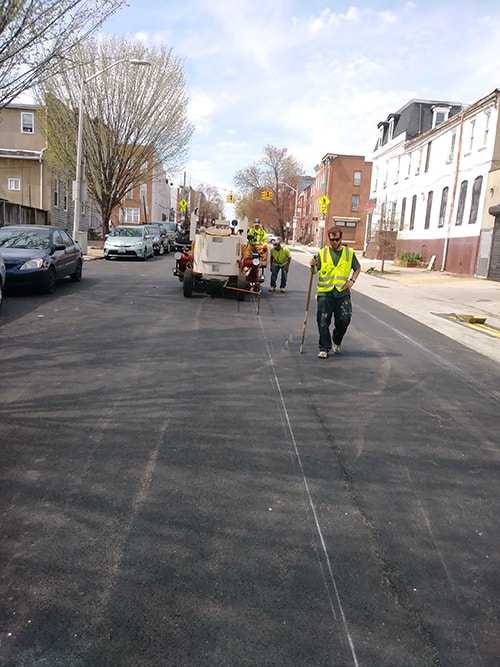 Thermoplastic Pavement Marking 01